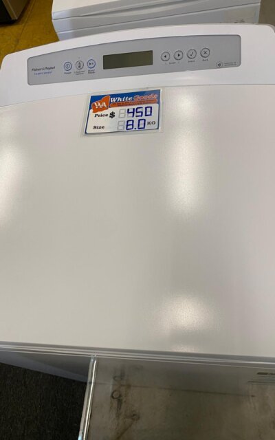 Fisher & Paykel 8kg Top Load Washer WA80T65FW1