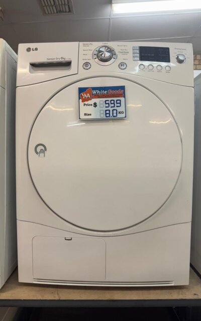 LG 8kg Condenser Dryer with Sensor Dry – TD-C803E