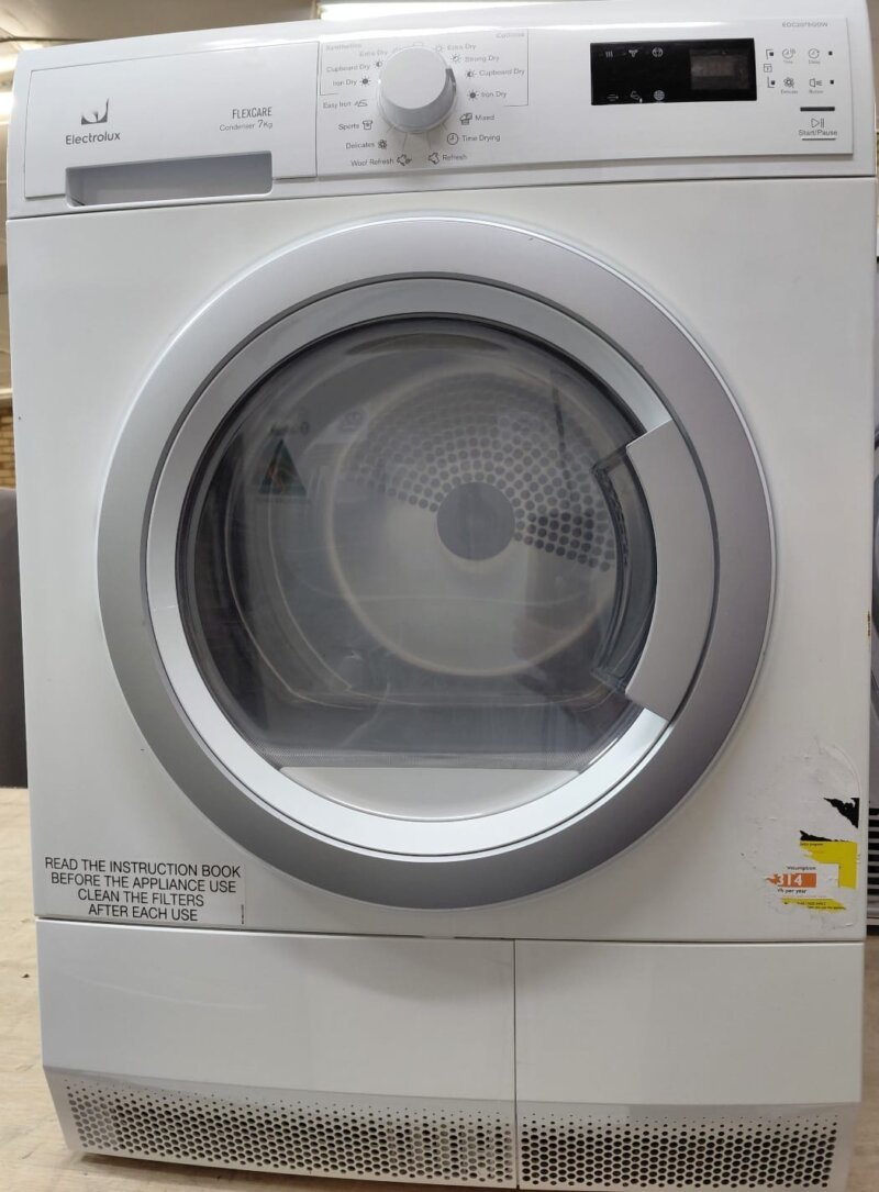Electrolux 7kg Condenser Dryer EDC2075GDW