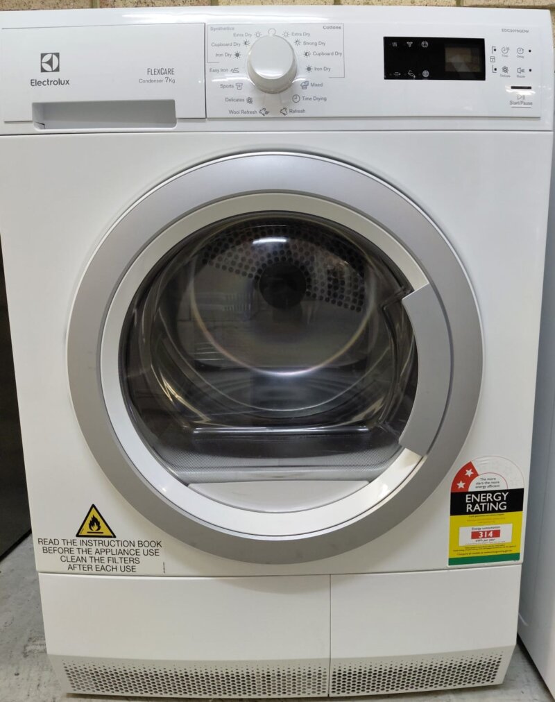 Electrolux 7kg Condenser Dryer EDC2075GDW