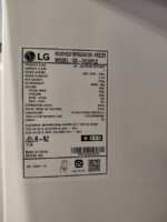 LG 635L Side by Side Refrigerator GS-D635PLC