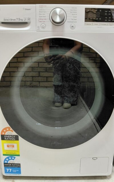 LG 7.5kg Front Load Washer WV5-1275W