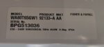 Fisher & Paykel 8kg Top Load Washer WA80T65GW1
