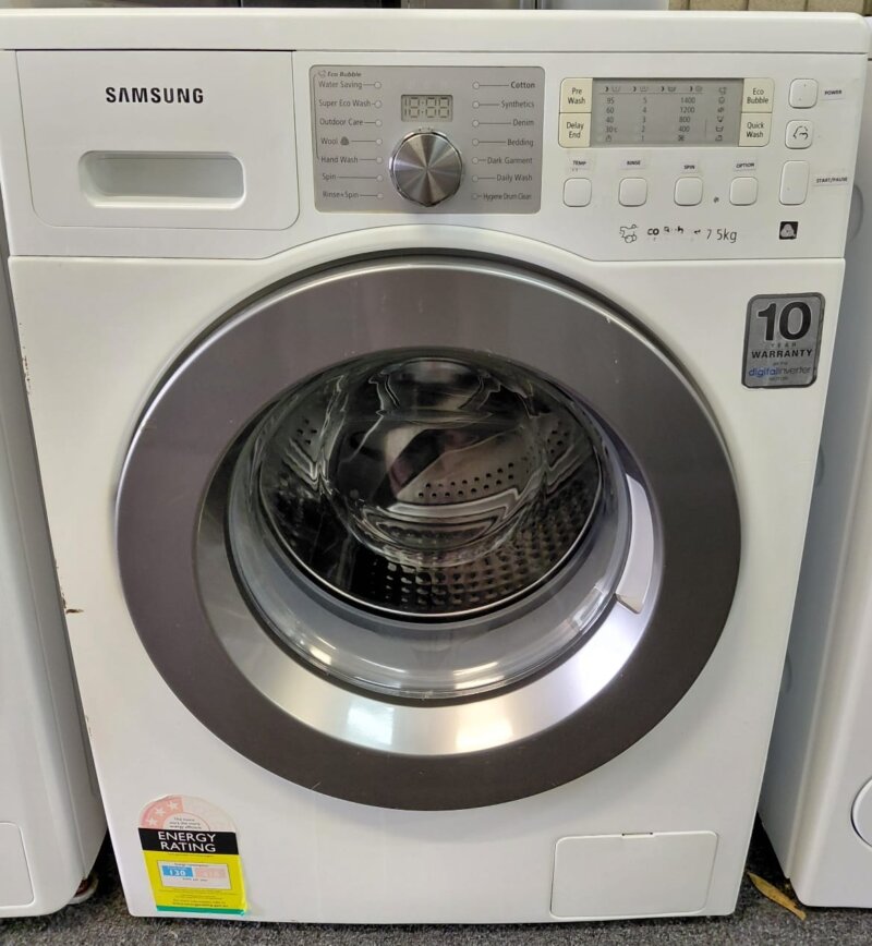 Samsung 7.5kg Front Load Washer – WF0754W7V1