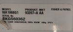 Fisher & Paykel 10kg Top Load Washing Machine WA1068G1