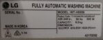 LG 9.5kg Top Load Washing Machine WT-H9556
