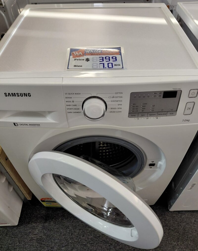 Samsung 7kg Front Load Washing Machine WW70J4233KWSA