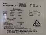 Westinghouse 520L Top Mount Fridge WTM5200WB-R