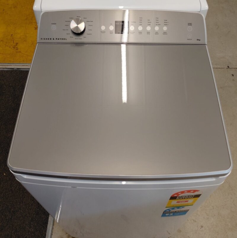Refurbished Fisher & Paykel 9kg Top Load Washing Machine WL9058G1
