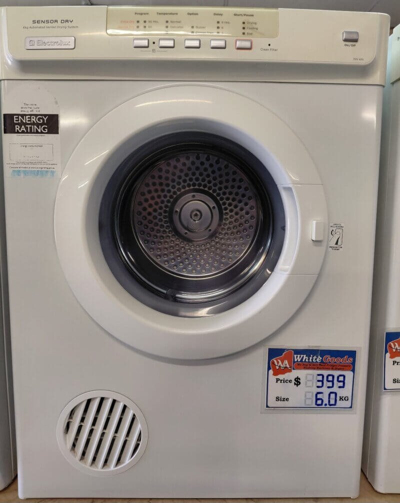 Electrolux 6kg Vented Dryer EDV605