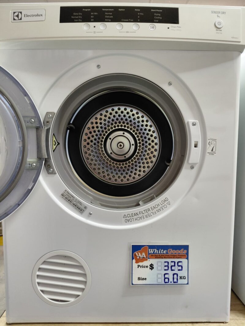 Electrolux 6kg Vented Dryer EDV6051