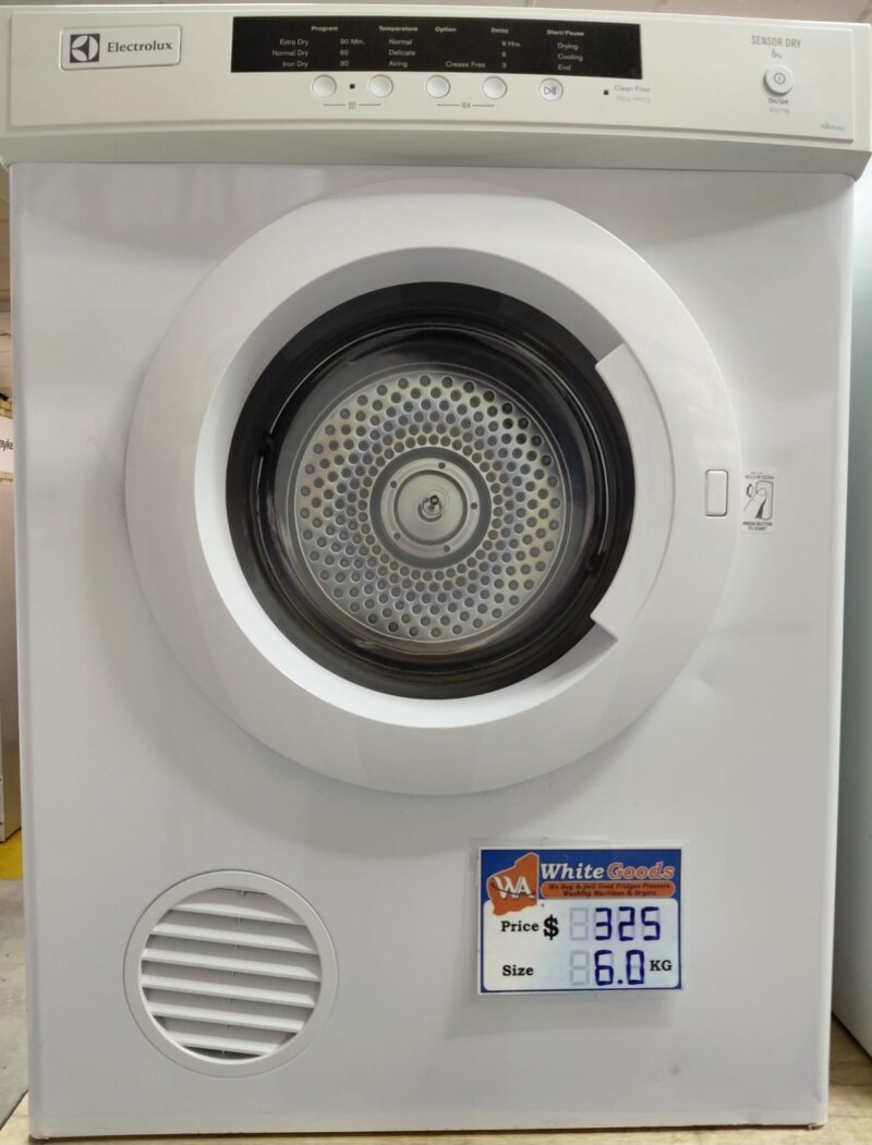Electrolux 6kg Vented Dryer EDV6051