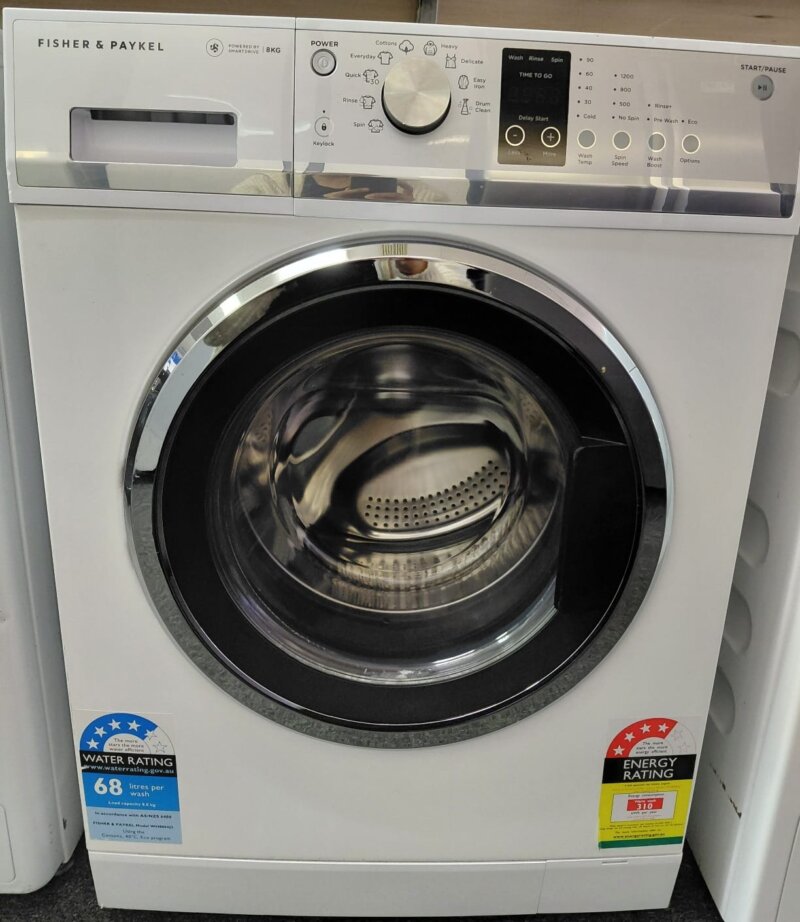 Fisher & Paykel WH8060J3 8KG Front Load Washer
