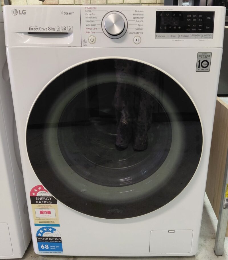 LG 8kg Front Load Washing Machine WV5-1408W