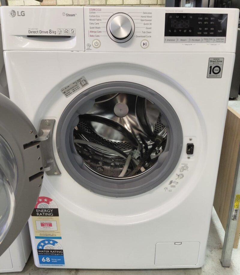 LG 8kg Front Load Washing Machine WV5-1408W