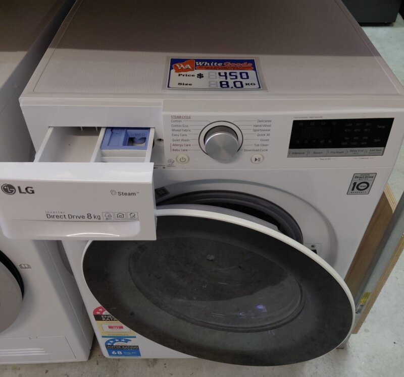 LG 8kg Front Load Washing Machine WV5-1408W
