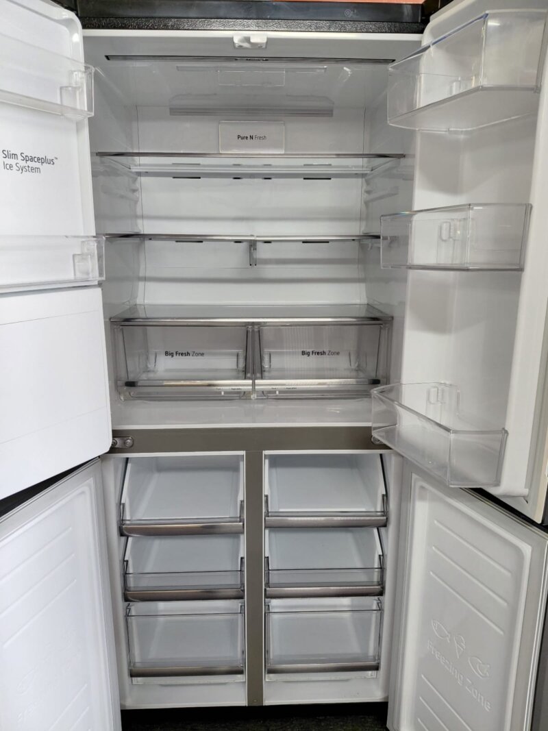 LG 570L 4 Door French Door Refrigerator – GF-L570MBL