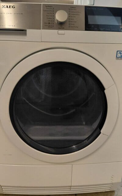 Refurbished AEG 8kg Heat Pump Dryer T97689IH