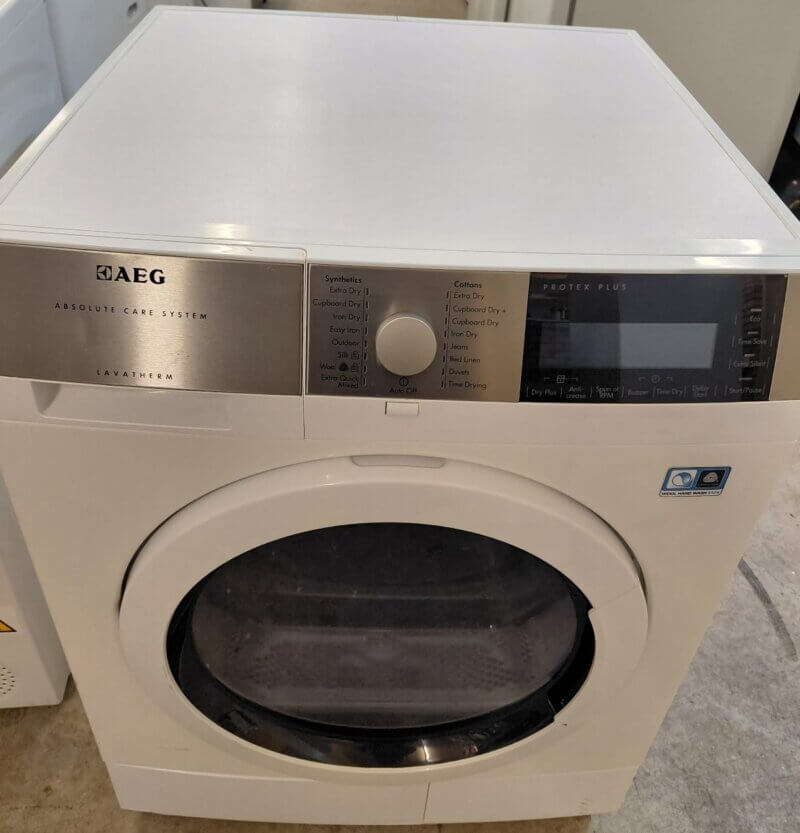 Refurbished AEG 8kg Heat Pump Dryer T97689IH