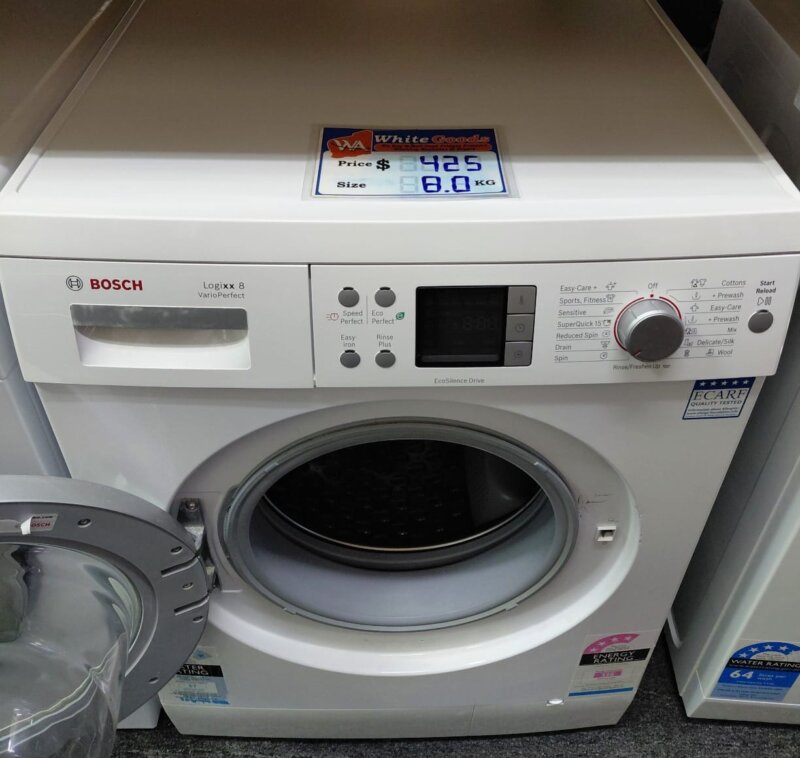 Refurbished Bosch 8kg Front Load Washer WAS32440AU