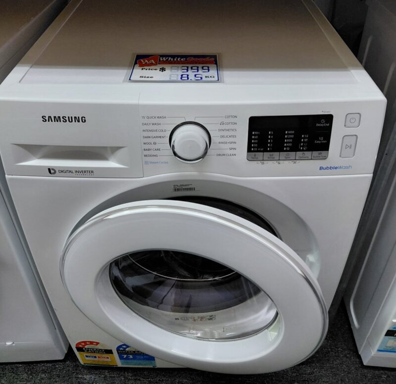 Samsung 8.5kg Front Load Washing Machine WW85J54E0IW/SA