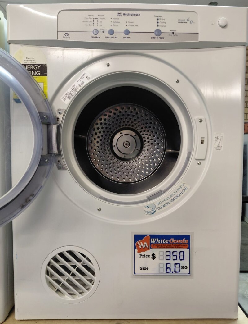Westinghouse 6kg Vented Dryer LD605E
