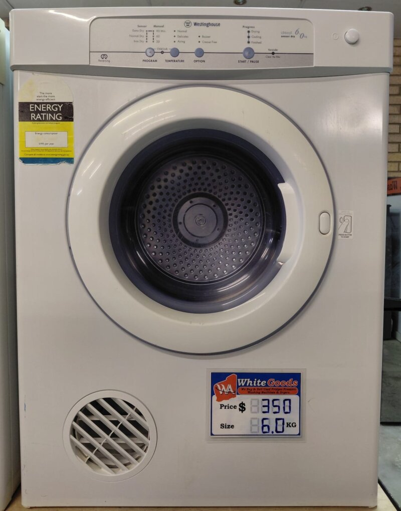 Westinghouse 6kg Vented Dryer LD605E
