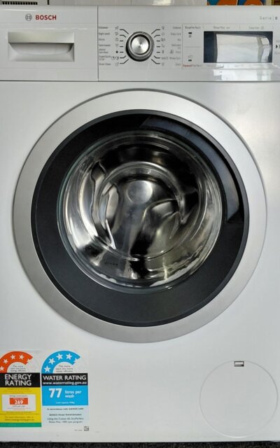 Bosch Series 8 9kg Front Load Washing Machine WAW28420AU