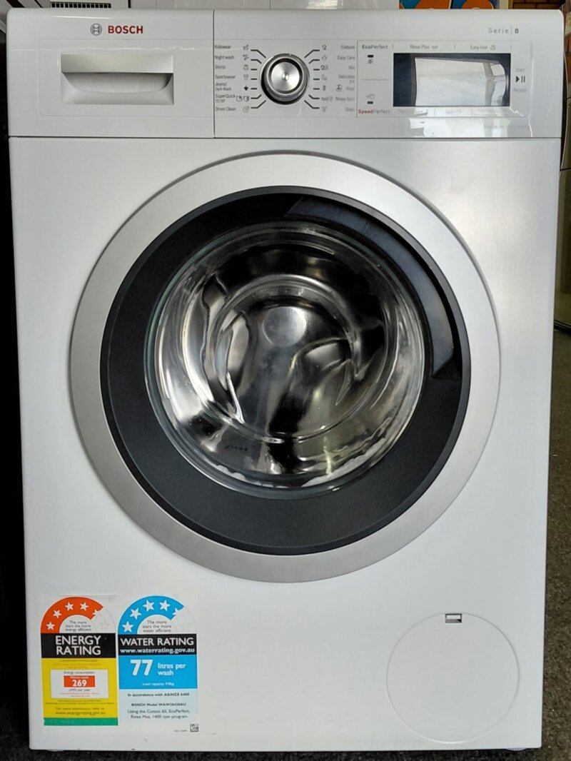 Bosch Series 8 9kg Front Load Washing Machine WAW28420AU