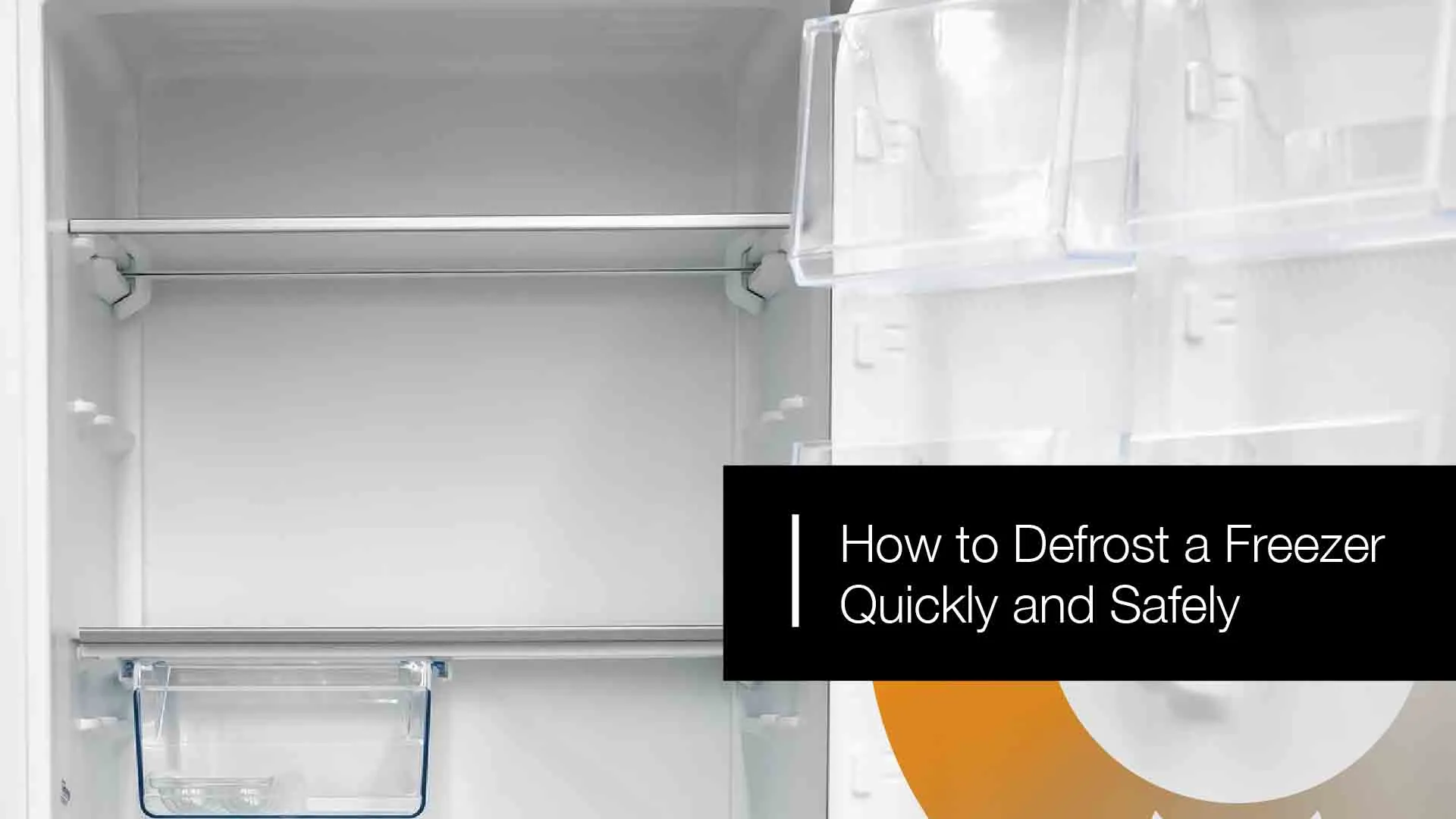 Learn how to defrost your freezer quickly and safely without causing damage.
