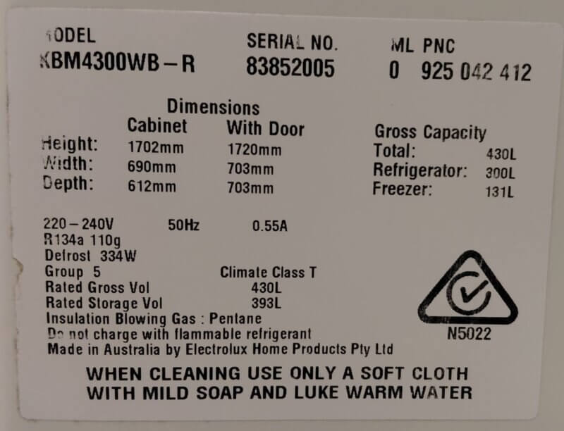 Kelvinator 430L Bottom Mount Fridge – KBM4300WB-R