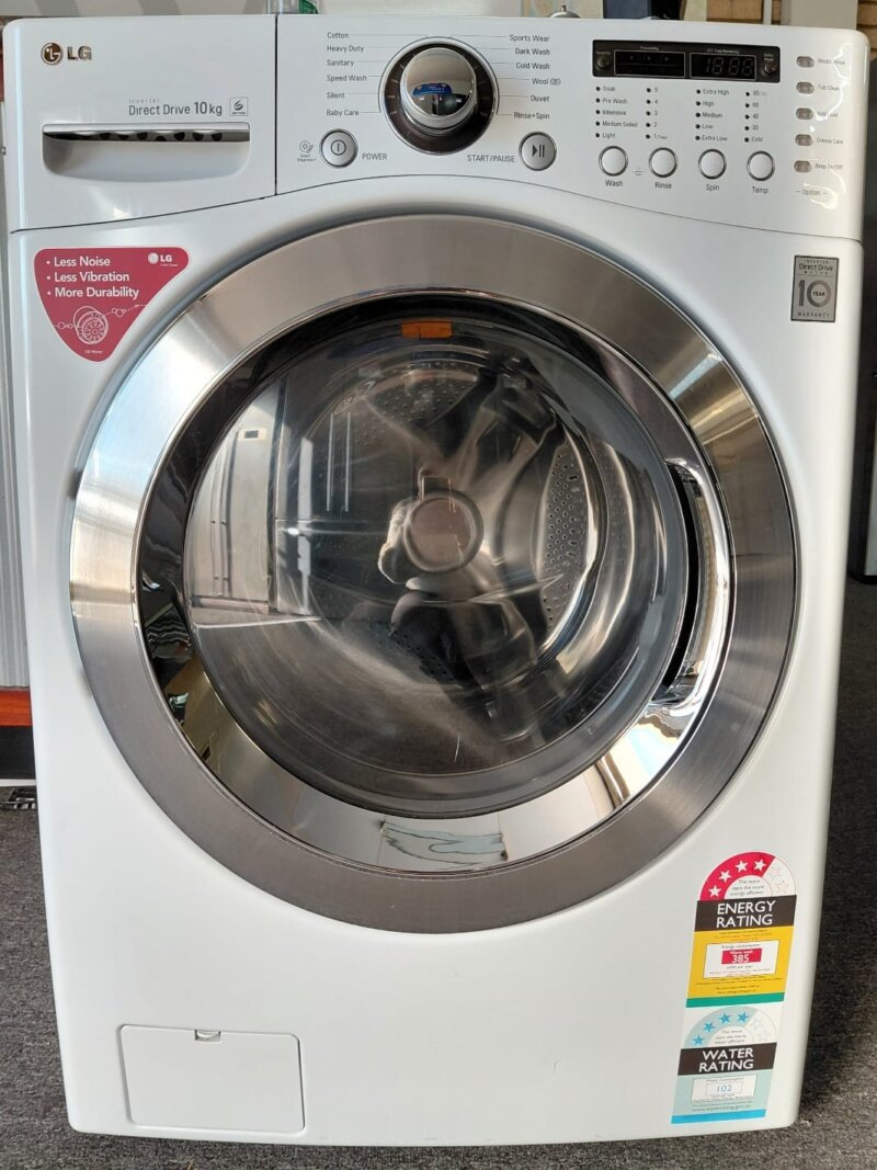 LG 10kg Front Load Washing Machine – WD12590D6
