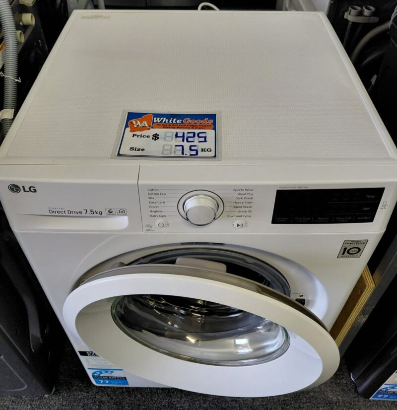 LG 7.5kg Front Load Washer – WD1275TC5W