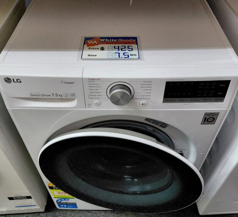 LG 7.5kg Front Load Washing Machine – WV5-1275W