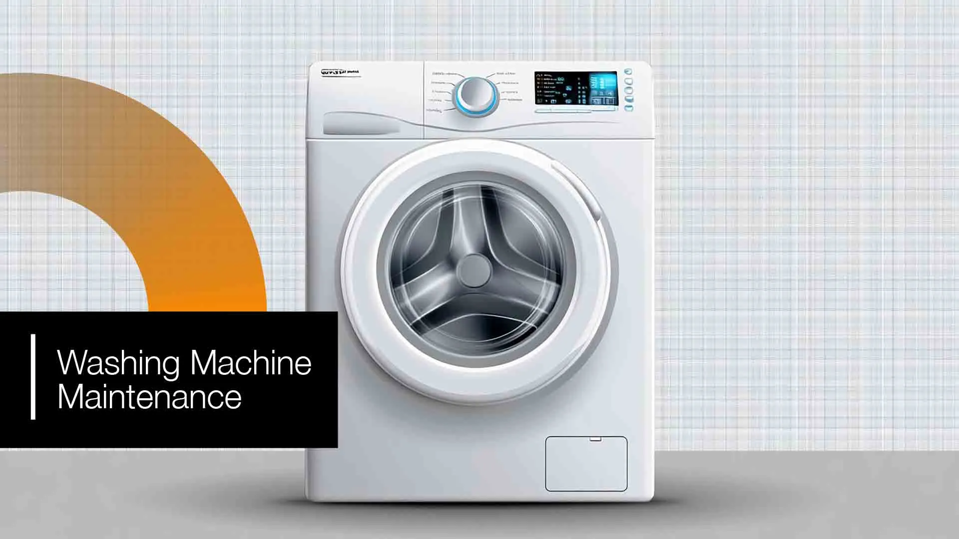 Simple washing machine maintenance tips to improve efficiency and extend its lifespan.