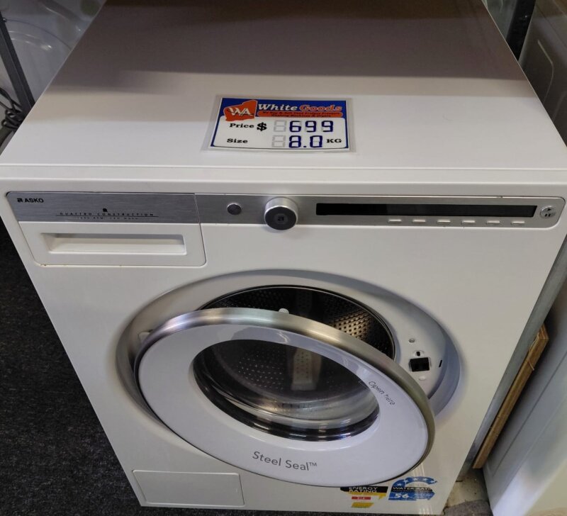 ASKO 8kg Front Load Washing Machine – W4098P.W.AU