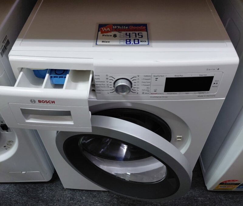 Bosch Series 8 8kg Front Load Washing Machine WAW28460AU