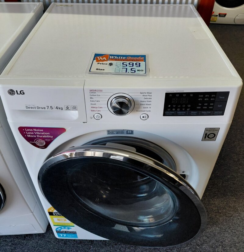 LG 7.5kg4kg Washer Dryer Combo WTW1409VCW