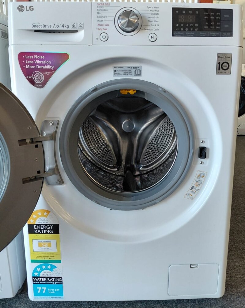 LG 7.5kg4kg Washer Dryer Combo WTW1409VCW