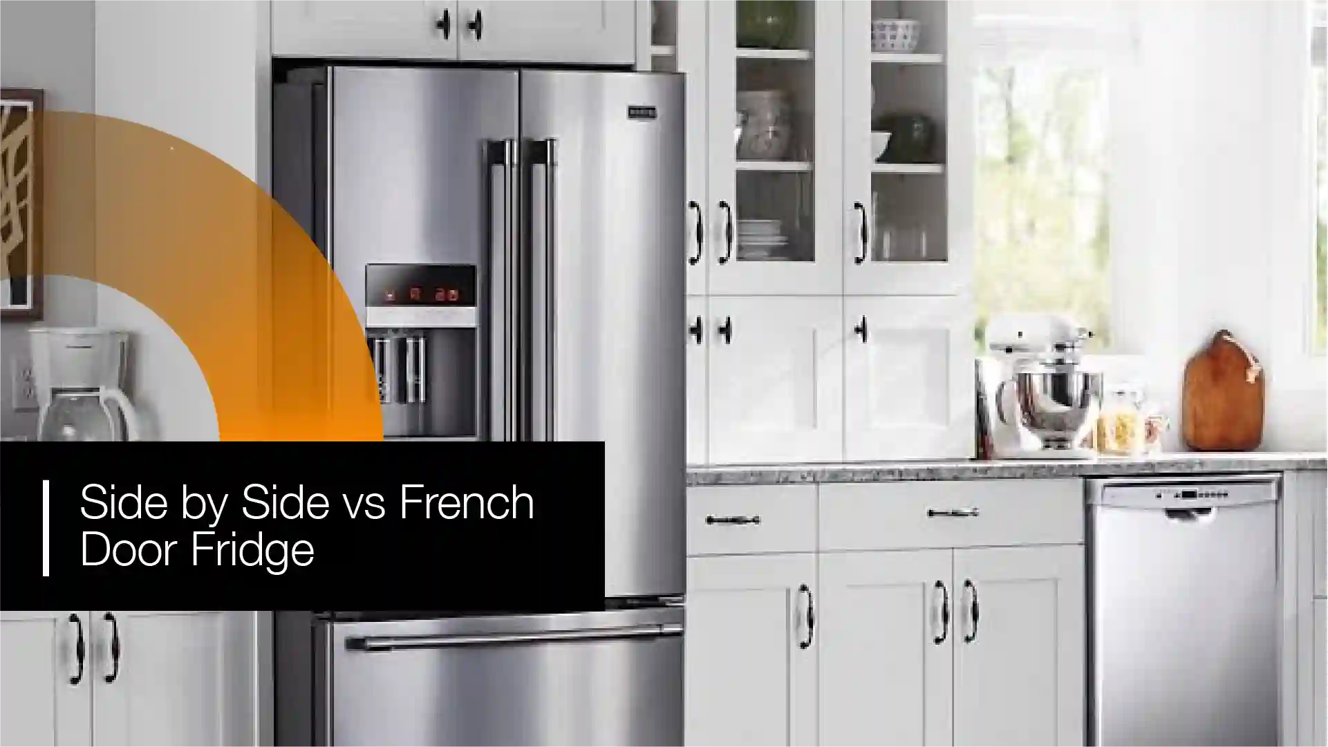 Side by side vs French door fridge comparison for modern kitchens