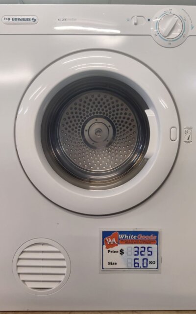 Simpson 6kg Vented Dryer – 39S600M
