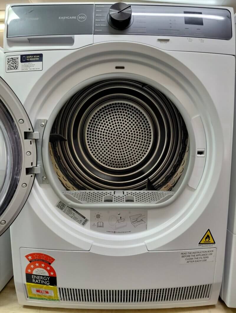 Westinghouse 8kg Heat Pump Dryer – WDH804N7WA