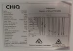 CHiQ 435L Top Mount Fridge – CTM435W