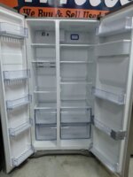 Hisense 610L Side by Side Fridge HR6SBSFF610SW