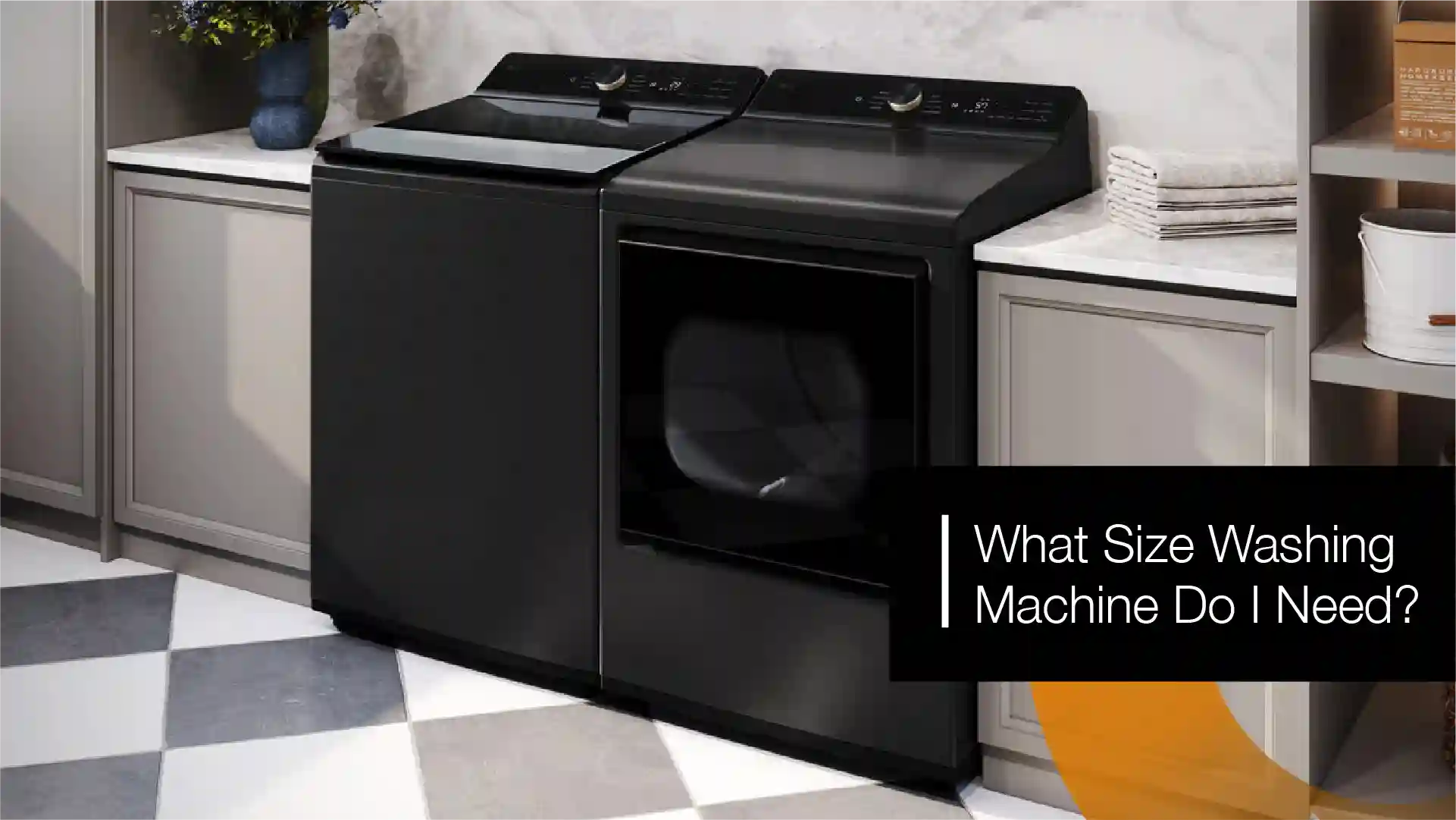 What size washing machine do I need?