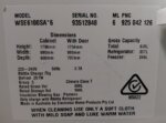 Westinghouse 606L Side by Side Fridge WSE6100SA