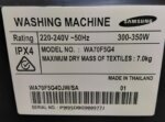 Samsung 7kg Top Load Washing Machine – WA70F5G4