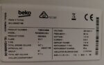 Beko 347L Top Mount Fridge RDNE350K30X