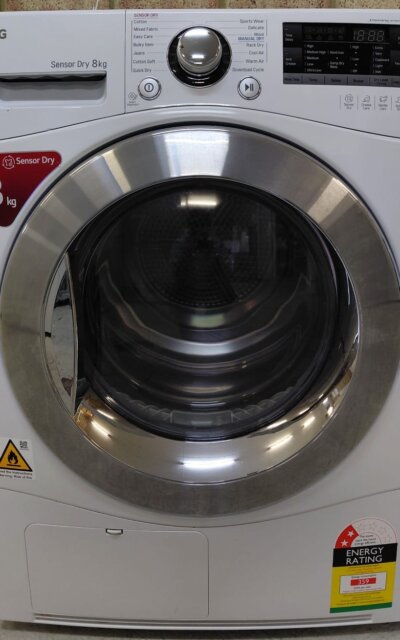 LG 8kg Condenser Sensor Dryer TD-C80NPW