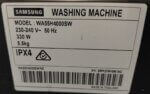 Samsung 5.5kg Top Load Washing Machine WA55H4000SW